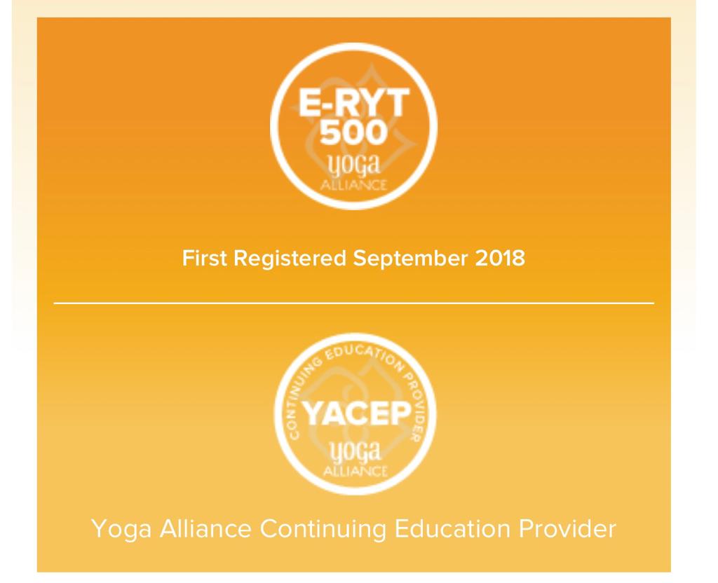 Certificazione Yoga Alliance 500